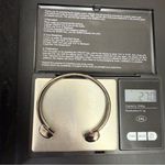 Lia Sophia Kiam Family Gunmetal Tone Rhinestones Crystal Cuff Bracelet 27g. Photo 12