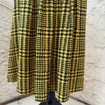 Alessandra Rich houndstooth pleated silk midi skirt size IT 38 US size 2 XS Multiple Photo 11