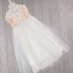 Windsor Nwt  lace tulle flair dress formal / prom size large with flaws Photo 0