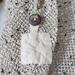 Keren Hart Natural Loose Knit Cardigan with Oversized Button Detail Size XXL Tan Photo 6