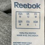 Reebok  Women's Short Sleeve Grey Crewneck T-Shirt Size M Medium Photo 4
