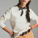 Anthropologie Pilcro Imogen Seamed Tunic Top in Ivory Size XS Photo 11