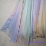 OPT Elena Tiered Maxi‎ Dress Pastel, size S Blue Photo 7