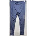 Nike  Womens L Dri-Fit Athletic Leggings Blue Athletic Workout Yoga Photo 2