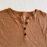 NWOT Homegirl Society Medium Brown Waffle Knit Sweater Autumn Fall Winter Photo 2