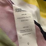 Diane Von Furstenberg  multicolor striped silk wrap sleeveless top size M Photo 6