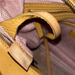 Dooney & Bourke Vintage Mustard Leather Hobo Bag Photo 15