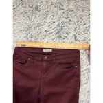 Madewell  Skinny Skinny Jeans Women's 31 Red Stretch Denim Low Rise 5 Pocket Pant Photo 5