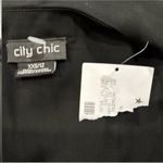 City Chic Whirlpool Long Sleeve Mini Dress Black 12 Photo 7