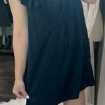 Terra & Sky  navy blue eyelet dress size 1X Photo 0
