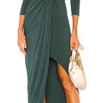 Lovers + Friends Sundance Maxi Dress Everglade Green Women’s Small Cocktail Photo 0