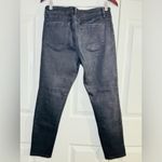Buffalo David Bitton Jess Black RIP & REPAIR MID-RISE SKINNY 6/28 Photo 1