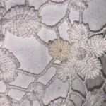 Cream open lace lined Mini pencil skirt Size undefined Photo 2