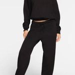 SKIMS  cotton fleece jogger Onyx size XL NWT Photo 0