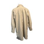 London Fog  women's size 12 tan trench coat lined with flannel Photo 1
