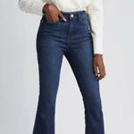 frame denim FRAME Le Crop Mini Boot in Naples Dark Wash Size 29 Photo 0