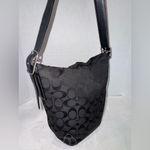 Coach  Vintage Y2K Black Signature Logo Bucket Soho Hobo Duffle Bag Satchel Purse Photo 2