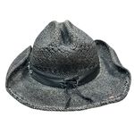 Bullhide 2223BL Cowboy Hat Women's XL Black Straw Studded Western Sassy Cowgirl Photo 1