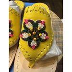 Jack Rogers BEADED ICON SANDALS SLIDES NIB BOX SUNFLOWER YELLOW Size 5 M! Photo 4