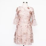 Adrianna Papell . Embroidered Sequin Cocktail Dress. Photo 1