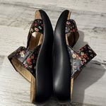 Alegria  Women's Black Bryce Floral Platform Sandals Photo 6