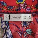 R. Vivimos Dark Pink Boho Floral Dress Size Medium NWT Floral Pink Dress Photo 6