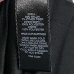 EXPRESS  Black & Gold Polka Dot Cut-Out Party Dress Mesh Chiffon Size XXS Photo 7