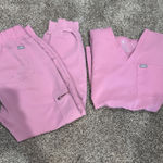 FIGS  pink scrub set Photo 0