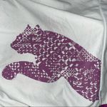 Puma  unisex purple hooded athletic jacket Photo 8