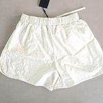 Fendi NWT! Nylon Ivory Monogram Drawstring Shorts Photo 1