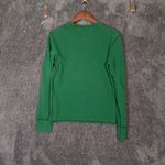 Aeropostale  Green Crewneck Sweater Spell Out Logo Unisex Size Medium Photo 3