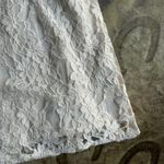 Free People Ivory Lace Strapless Mini Dress Photo 2