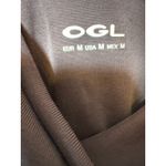 Brand New OGL Women's Size Medium Purple Polyamide Blend Off Shoulder Knee Dress Photo 5