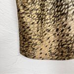 Victoria's Secret Victoria Secret Brown Animal Print Camisole Tank Top Women’s M Glam Satin Blouse Photo 1