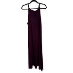Eileen Fisher NWT  Tencel Blend Halter Sheath Dress in Blackberry Purple XL Photo 5