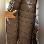 Save The Duck Ultra Light Long Puffer Jacket in Black Photo 7