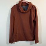 Kuhl  Women’s Athena Cowl Neck Merino Wool-Blend Sweatshirt Copper Large Photo 1