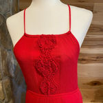 Living Doll  red long Maxi dress size small Photo 1