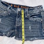 Rock Revival Clover Denim Shorts sz 26 Photo 7