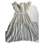 Happy Nature X Kate Hudson Serene Midi Dress Size 12 White Photo 3