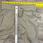 Karen Scott Tan Elastic Drawstring Waist Pull On Shorts w/ Side Pockets Size PP Photo 4