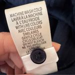 Max Studio  Navy Blue Wide Leg Jumpsuit Womens M Short Sleeve Classic Preppy Work Photo 1