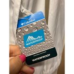 The North Face  Jacket Women Sz L White Water Resistant Windbreaker Hiking Hooded Photo 5