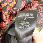 Alice + Olivia Womens Dress Sedona Mandarin Collar Floral Black Multi Size 8 Photo 7