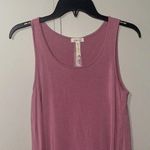 Matilda Jane Secret Garden Tunic Sleeveless Dusty Rose Split Back tank Photo 3