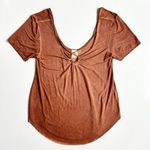 White Crow Strappy Keyhole T-shirt Photo 3