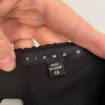 Tiana B Black Lace Sheath Dress Size 14 Sleeveless Knee Length Photo 1