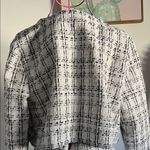 SheIn Black and White Plaid Mini Skirt Photo 2