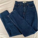 Abercrombie & Fitch Dark wash high rise ankle jeans Photo 0