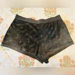 Juicy Couture Black Velvet pajamas Shorts women large Photo 4